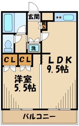 セシーズイシイ１３の物件間取画像